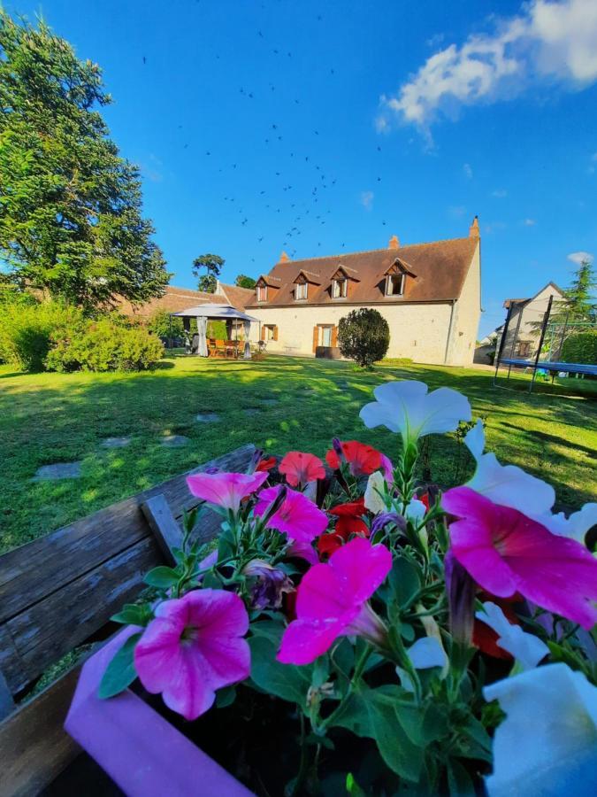 La Maison Genevier - Chambre La Family Hotel Montreuil-en-Touraine Luaran gambar