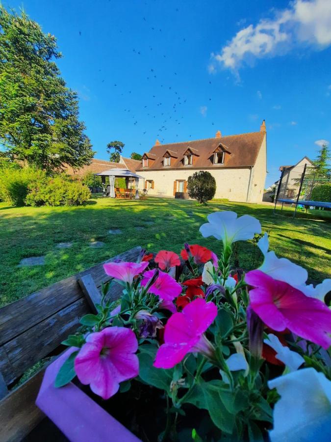 La Maison Genevier - Chambre La Family Montreuil-en-Touraine Luaran gambar